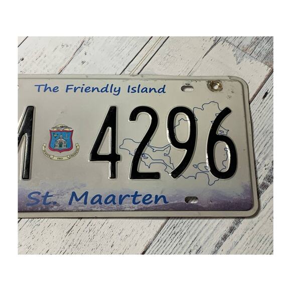 St. Maarten The Friendly Island License Car Plate auto Island decoration - Picture 4 of 4